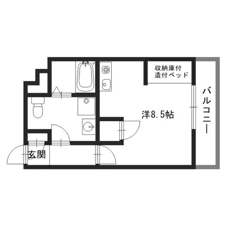 プライム英賀保の物件間取画像